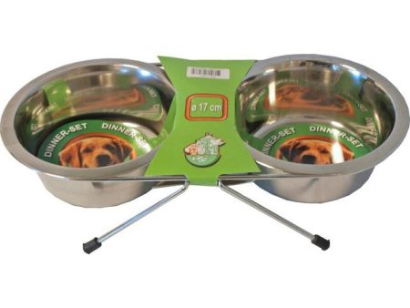 Dinner-set, inclusief 2 RVS bakjes Hot on Sale