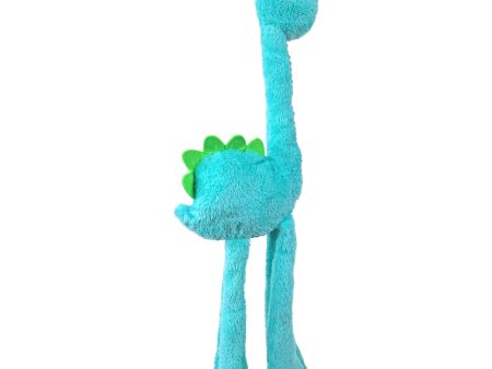 Hondenspeelgoed Boon XXL dino langnek met piep, 90 cm. Discount