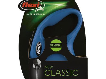 Flexi rollijn CLASSIC cord S, blauw. (8 meter) Supply