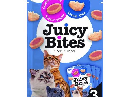 Katten snoepjes Juicy Bites Tonijn en kip  ( Verpakt 3 zakjes x 11,3 gram ) For Cheap