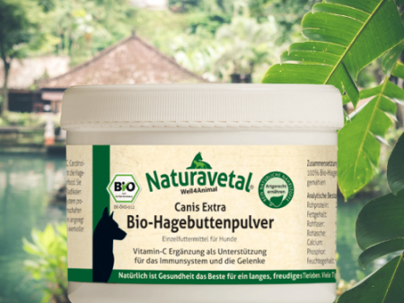 Naturavetal Canis Extra Biologische Rozenbottelpoeder - 200g Discount