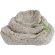 Honden katten manden Boon Divan Fluffy 50x40cm antraciet ivoor super zacht on Sale