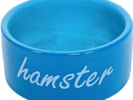 Hamster eetbak steen Ø 8 cm, blauw. Hot on Sale