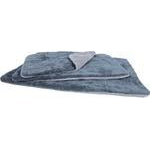 Honden katten kussens Plaid supersoft 2-zijdig lichtgrijs grijs For Sale