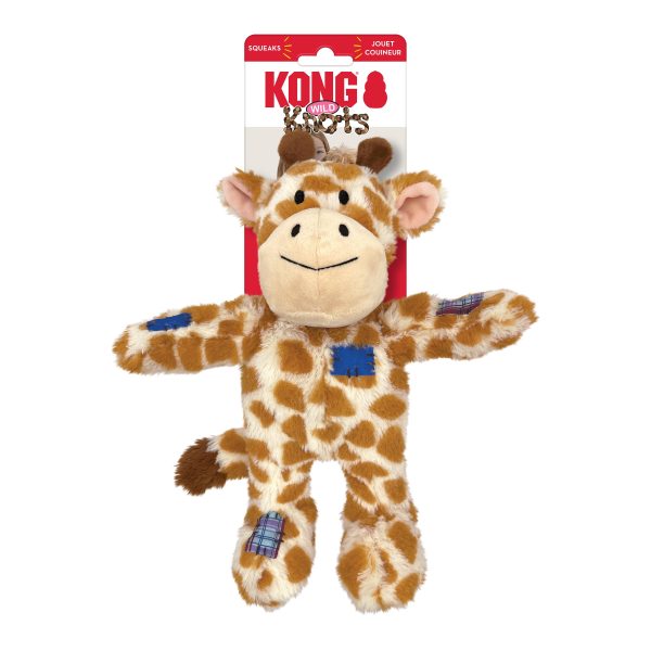 Honden speelgoed Kong hond wildknots giraffe small of medium Fashion