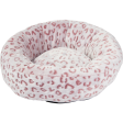 Honden kattenmanden Jack Vanilla Pawz Round basket  Roze print Cheap