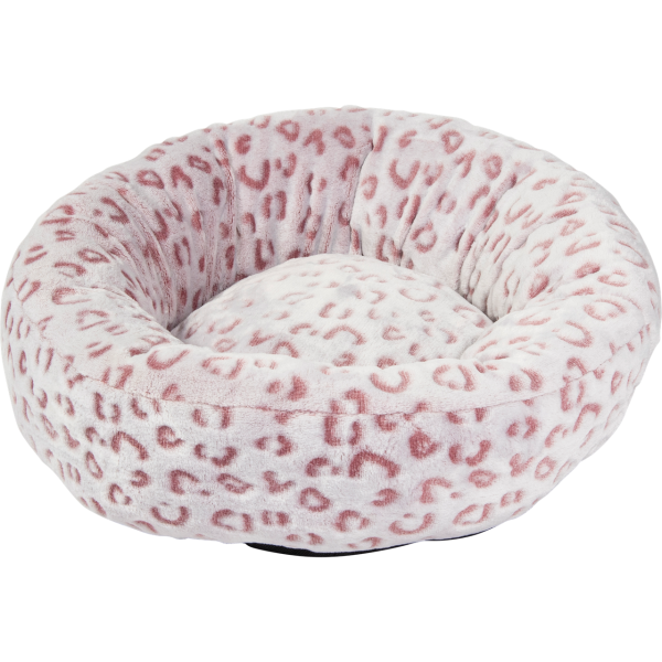 Honden kattenmanden Jack Vanilla Pawz Round basket  Roze print Cheap