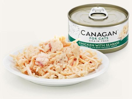 Canagan Kip & zeebaars 75 Gram Hot on Sale