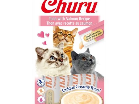 Katten snoepjes Churu Puree tonijn met zalm Hot on Sale