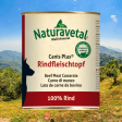 Naturavetal Canis Plus Rundvlees in blik For Sale