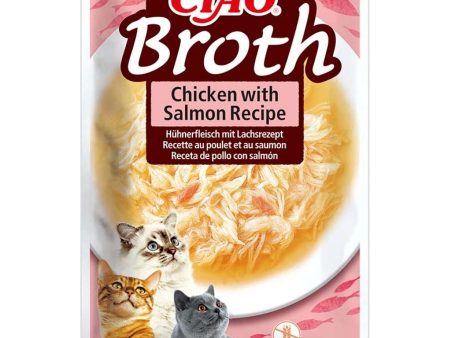 Katten snoepjes soepjes CIAO broth Kip & Zalm Fashion