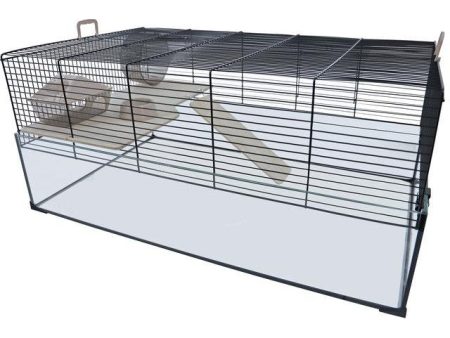 Boon Interzoo hamsterkooi Vision 78 Zwart Supply