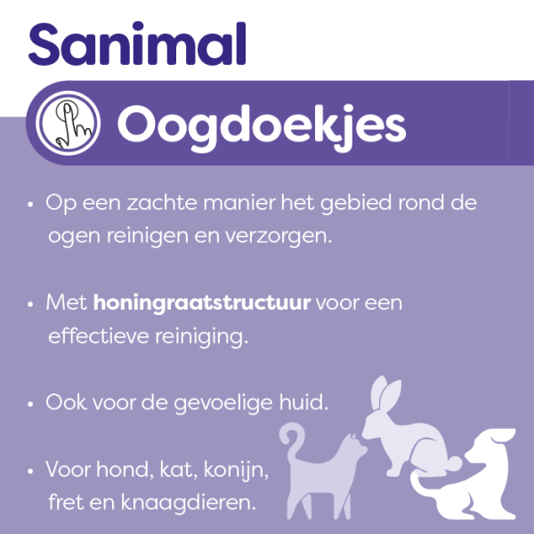 SANIMAL OOGDOEKJES Online now