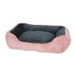 Honden katten manden Boon Divan Corduroy 50x40 cm Roze Grijs For Discount