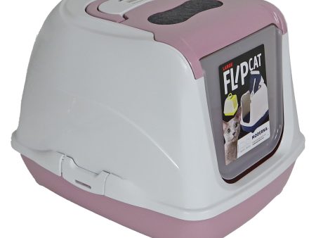 Kattenbak Moderna kattentoilet Flip Cat large soft Lila 50 cm Cheap