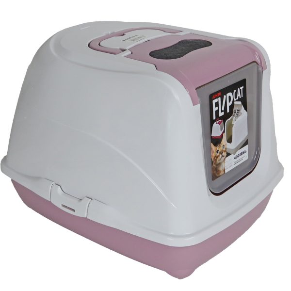 Kattenbak Moderna kattentoilet Flip Cat jumbo 57 cm, soft lila Cheap