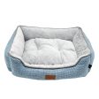 Hondenmanden kattenmand    Divan Boony Linnenloek blauw Supply