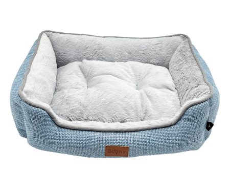 Hondenmanden kattenmand    Divan Boony Linnenloek blauw Supply